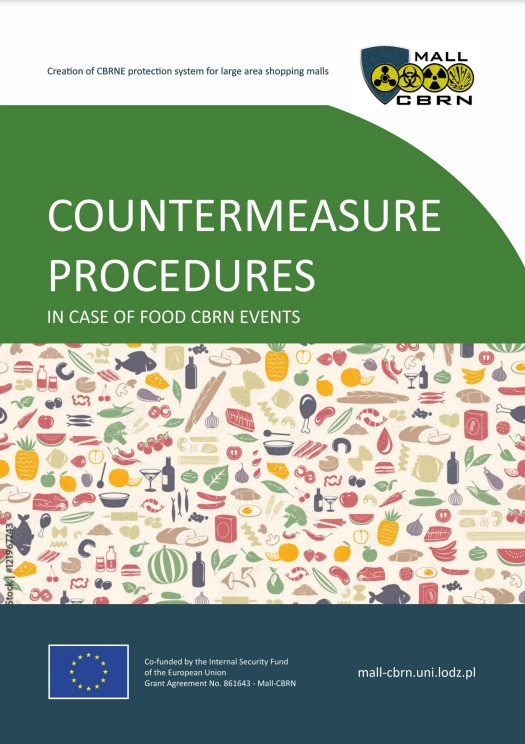 COUNTERMEASURE PROCEDURES IN CASE OF FOOD CBRN EVENTS
